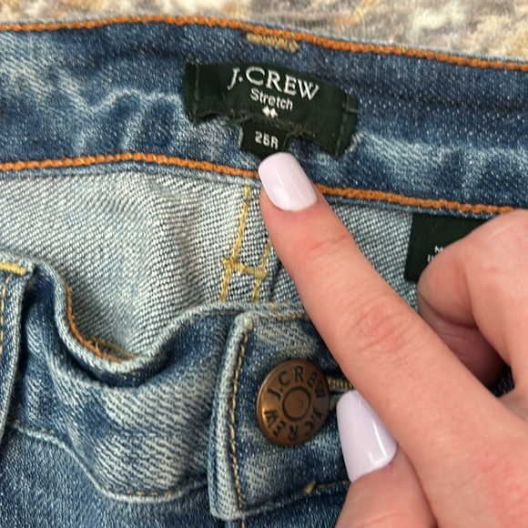 JCrew light wash jean. Size 26R. - Picture 3 of 4